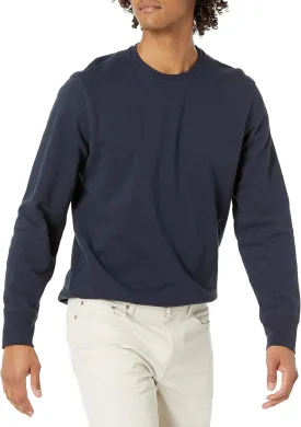Amazon Essentials Men's Long-Sleeve Lightweight Fleece French Terry Crewneck Sweatshirt