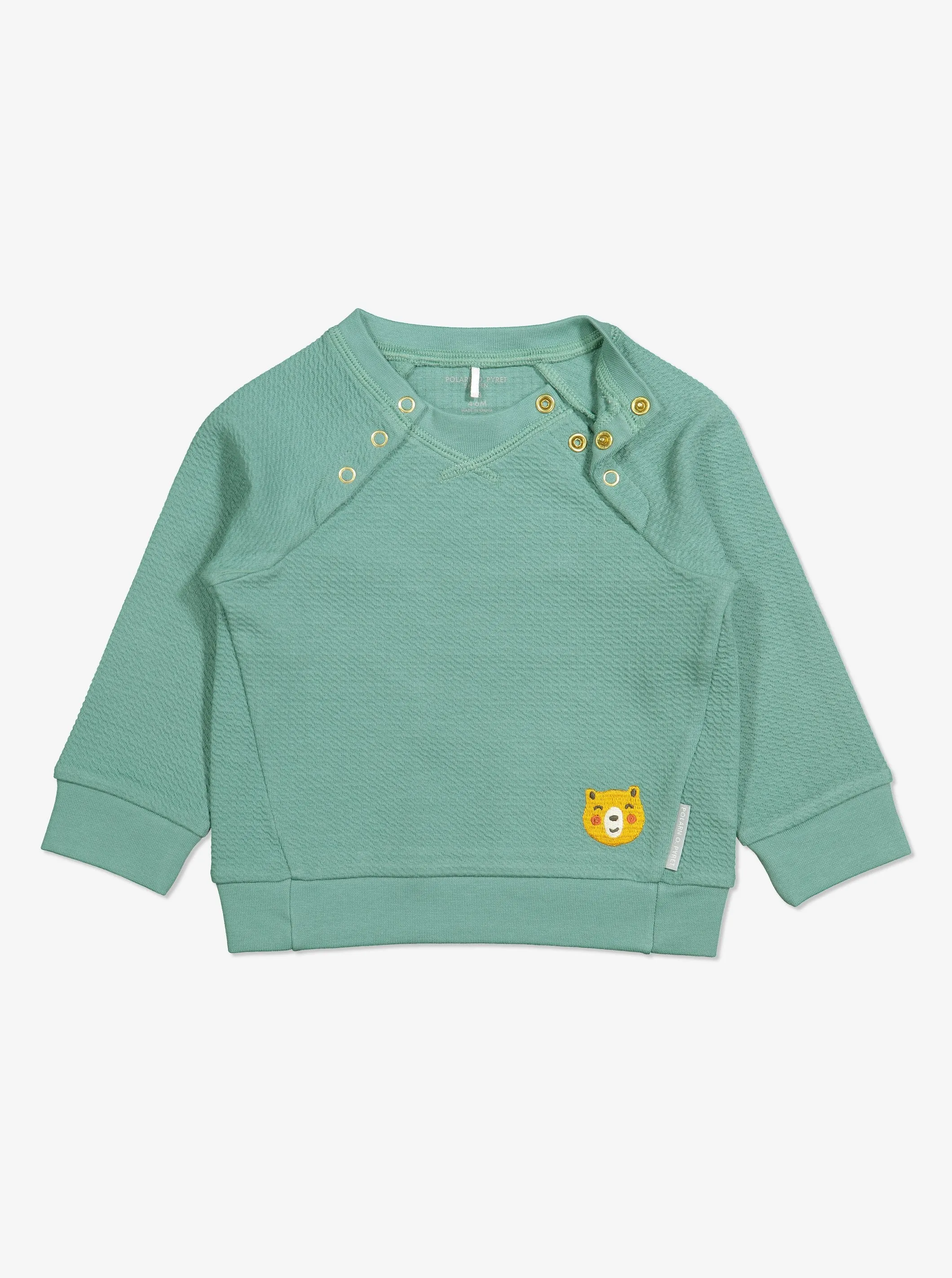Bear Applique Newborn Baby Sweatshirt