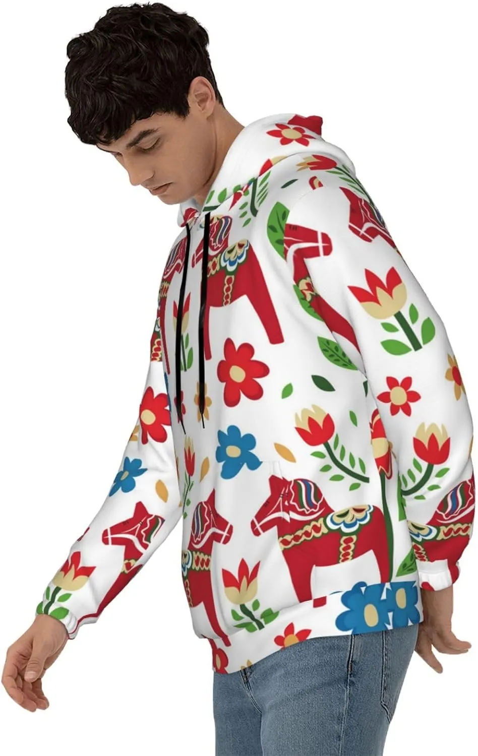 Cool Pullover Hoodie Sweatshirt for Men Women Athletic Hoodies with Pockets
