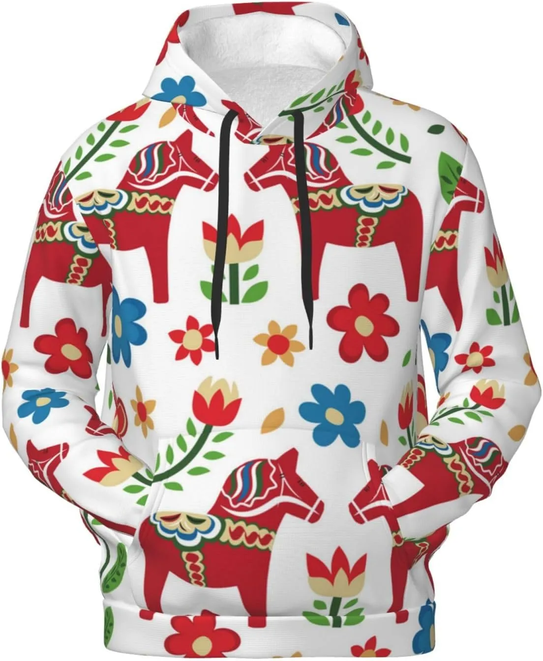 Cool Pullover Hoodie Sweatshirt for Men Women Athletic Hoodies with Pockets