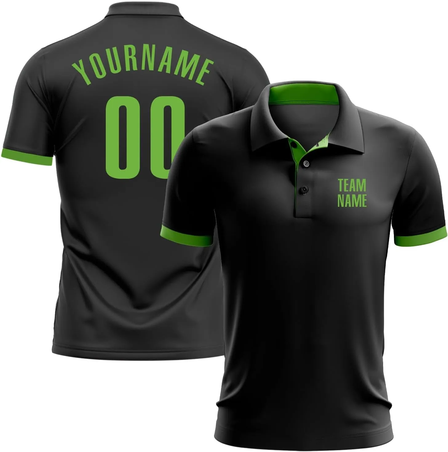 Custom Polo Darts Bowling Golf Shirts for Men Women Youth, Aqua Personalized Polo Shirts Printed Name Number Logo