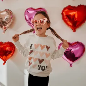I Heart You Sweatshirt - Kids