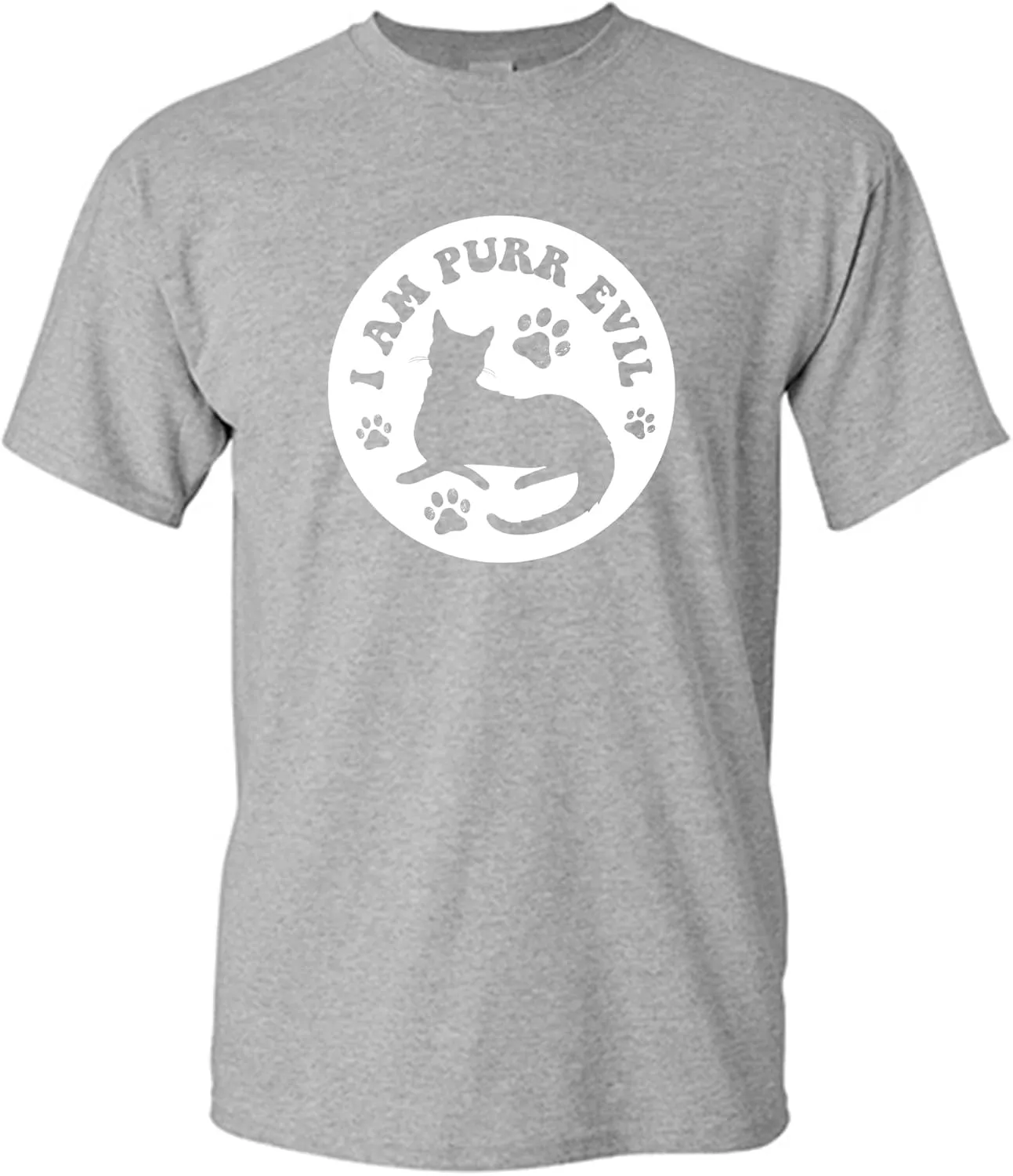 I'm Purr Evil Cat Lovers Pet Owners Graphic Funny T Shirt