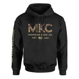 MKC LARGE LOGO HOODIE - BLACK CAMO