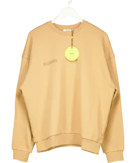 PANGAIA Beige Midweight Sweatshirt UK M