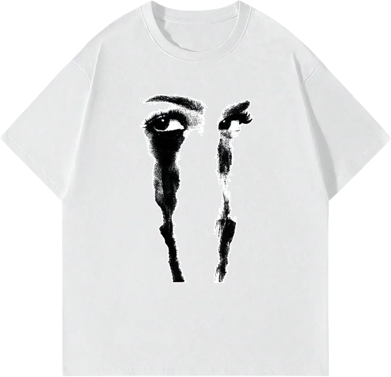 SOLY HUX Men's Letter Print Graphic T Shirt Short Sleeve Round Neck Summer Tee Tops