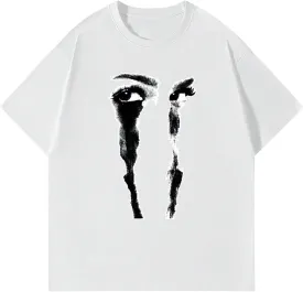 SOLY HUX Men's Letter Print Graphic T Shirt Short Sleeve Round Neck Summer Tee Tops
