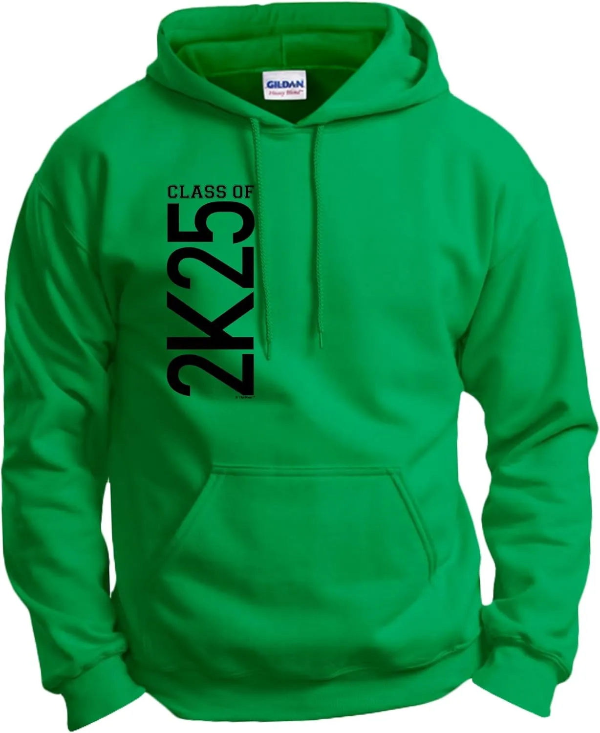 ThisWear 2025 Graduation Class of 2K25 Graduation Long Sleeve Hoodie Sweatshirt