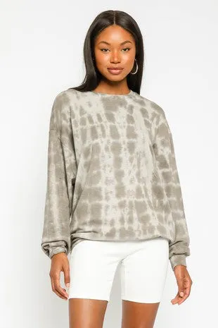 Tie Dye Block Sweatshirt