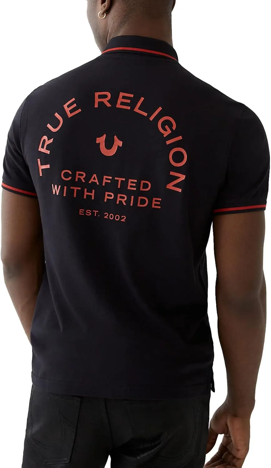 True Religion Men's Crafted with Pride Polo