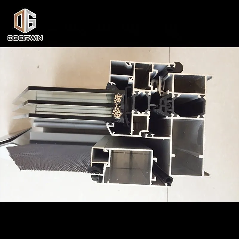 Vancouver wholesale high quality double glazed thermal insulated aluminum window NAMI