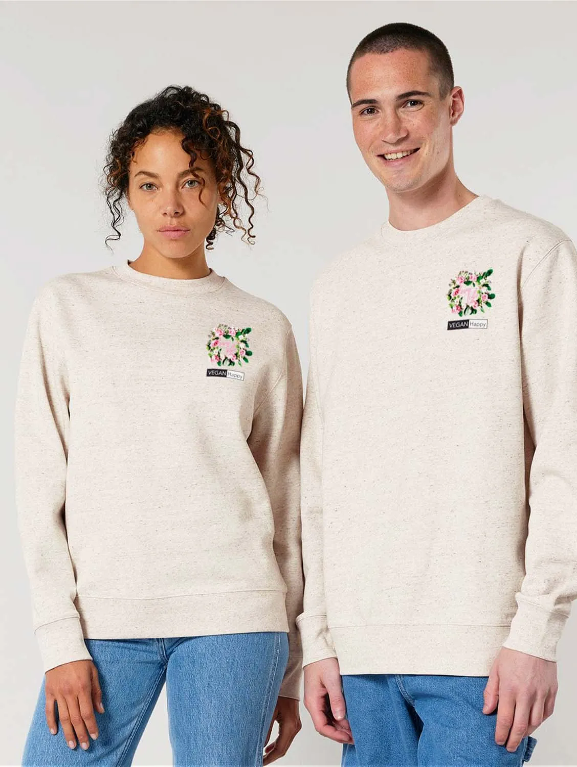 Vegan Unisex 'Love Live, Live Vegan' Jumper | Multiple Colours