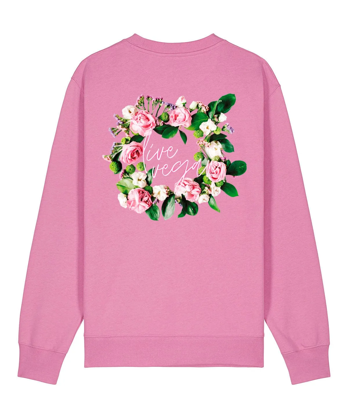 Vegan Unisex 'Love Live, Live Vegan' Jumper | Multiple Colours