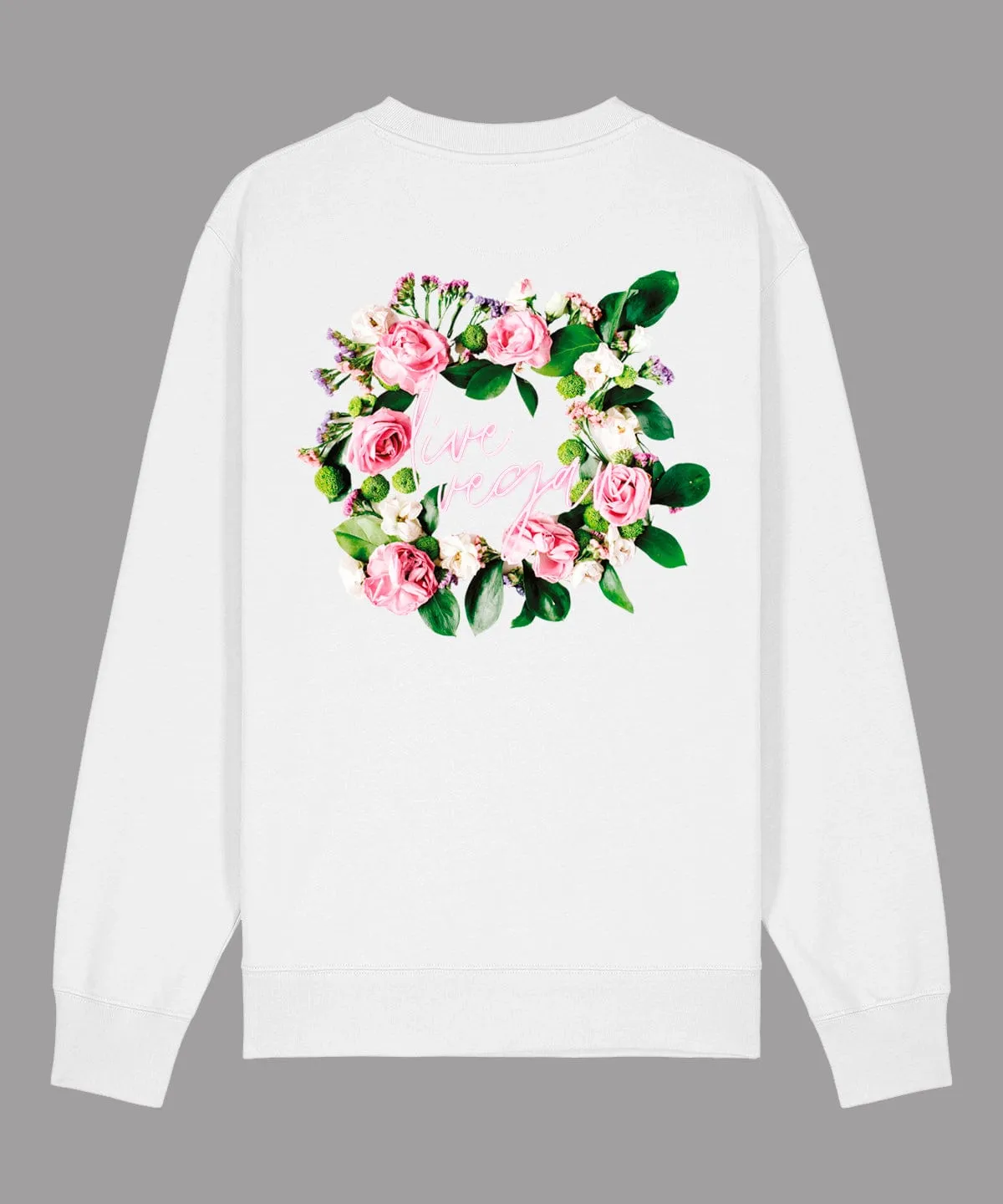 Vegan Unisex 'Love Live, Live Vegan' Jumper | Multiple Colours