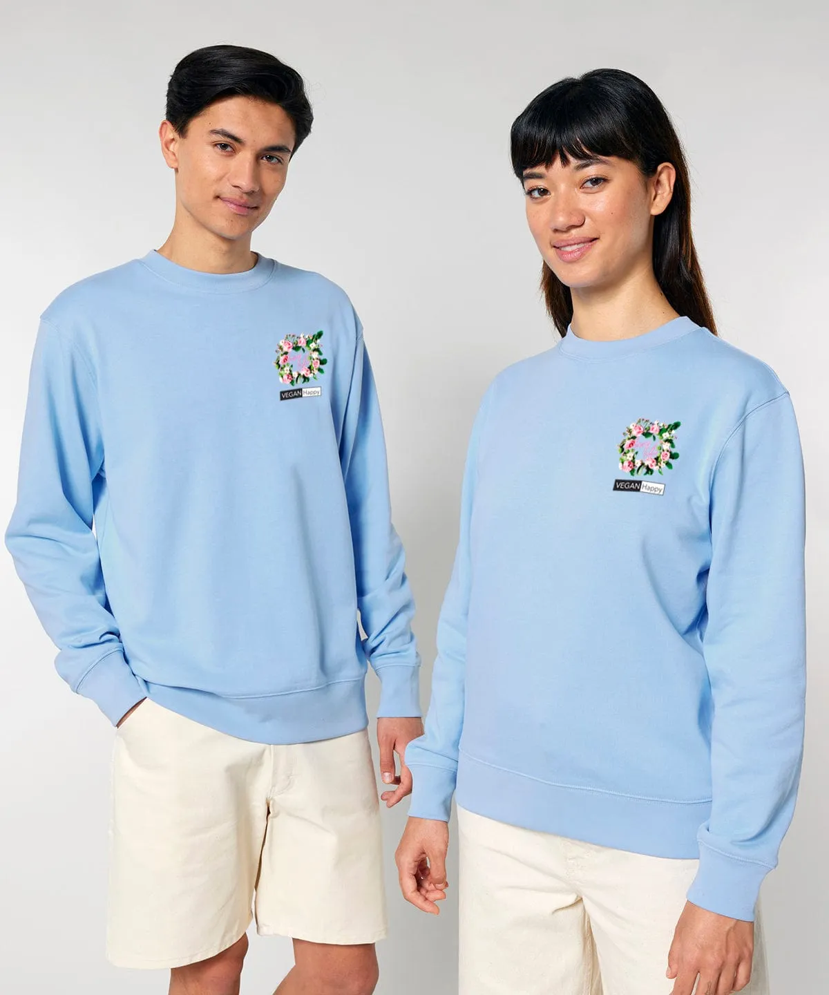 Vegan Unisex 'Love Live, Live Vegan' Jumper | Multiple Colours
